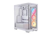 DUTZO & Corsair 3500X RSR ARGB White - Kabinet - Miditower - Hvid