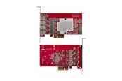 Controller - StarTech.com - USB adapter - PCIe 3.0 x4 - USB 3.2 Gen 2 x 4 - TAA Compliant - P10Q4A-USB-CARD