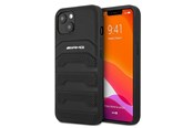 Mobil - Covers & Cases - Mercedes AMG Leather Debossed Lines Case for iPhone 13 mini - Black - 3666339018931