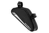 Cykeltilbehør - Rockbros B55-BK bicycle bag for frame 0.7 l - black - B55-BK