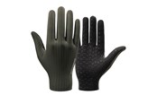 Cykeltilbehør - Rockbros Breathable Full Finger Cycling Gloves Size: M - Green - 8386824304428