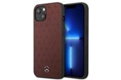 Mobil - Covers & Cases - Mercedes Leather Stars Pattern Case for iPhone 13 mini - Red - 3666339020613