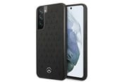 Mobil - Covers & Cases - Mercedes Leather Stars Pattern Case for Samsung Galaxy S22+ - Black - 3666339044107