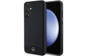 Mobil - Covers & Cases - Mercedes Leather Textured & Plain MagSafe Case for Samsung Galaxy S24 - Black - 3666339241001