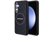 Mobil - Covers & Cases - Mercedes AMG Silicone Carbon Pattern MagSafe Case for Samsung Galaxy S24 - Black - 3666339241728
