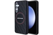 Mobil - Covers & Cases - Mercedes AMG Silicone Carbon Pattern MagSafe Case for Samsung Galaxy S24+ - Black - 3666339241735