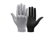 Cykeltilbehør - Rockbros Breathable Full Finger Cycling Gloves Size: XXL - Gray - 8386824304503
