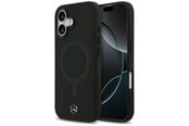 Mobil - Covers & Cases - Mercedes Plain Smooth Leather MagSafe Case for iPhone 17 - Black - 3666339568481