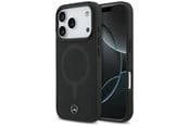 Mobil - Covers & Cases - Mercedes Plain Smooth Leather MagSafe Case for iPhone 17 Pro - Black - 3666339568504