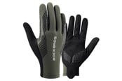 Cykeltilbehør - Rockbros cycling gloves spring/summer/autumn full size: XXL - green - 8386824304671