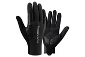 Cykeltilbehør - Rockbros cycling gloves spring/summer/autumn full size: L - black - 8386824304756