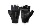 Cykeltilbehør - Rockbros cycling gloves spring/summer/autumn short fingers size: M - black - 8386824304572