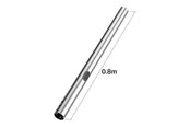 Vægbeslag, AV-Beslag & AV-Møbler - Multibrackets M Pro Series mounting component - 0.8 m - chrome - Maks 100 kg - Maks størrelse - 7340234813865