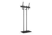 Vægbeslag, AV-Beslag & AV-Møbler - Multibrackets M Pro Series stand - single side - for LED display - dual pole - black - Maks 100 kg - Maks størrelse 98" - 7340234813483