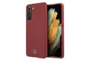 Mobil - Covers & Cases - Mercedes Silicone Line Case for Samsung Galaxy S21+ - Red - 3700740497906