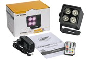Musik & DJ Instrumenter - Algam Lighting 4 x 4W RGB+WW Par LED på batteri - IP65 - LAL EVENTPAR44-QUAD-IP