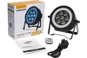 Musik & DJ Instrumenter - Algam Lighting 7 x 6W LED Par Wash med RGB LED-ring - LAL PARWASH76-RING