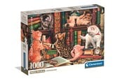 Puslespil - Clementoni Puzzle 1000 Pcs CB Curious Whiskers - 37107