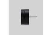Afbrydermateriel - NORM K, Flad stikprop, Uden jord, Sort - 44001