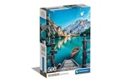 Puslespil - Clementoni Puzzle 500 Pcs CB High Quality Collection Braies Lake - 35538