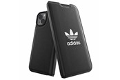 Mobil - Covers & Cases - Adidas OR Booklet Case BASIC for iPhone 14 - Black & White - 8718846100069
