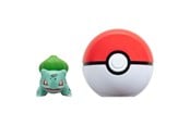 Figur - Pokemon Clip N Go Bulbasaur with Poké Ball - PKW3634