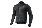 Cykeltilbehør - Rockbros Fall/Winter Long Sleeve Cycling Jacket S - Black - 15400002002