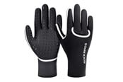 Cykeltilbehør - Rockbros Full Waterproof Cycling Gloves Size: L/XL - Black - 8386824304763