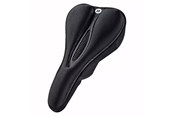 Cykeltilbehør - Rockbros LF047-S silicone gel bicycle seat cover size M - black - LF047-S