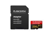 Hukommelseskort - SANDISK Extreme PRO microSD/SD - 250MB/s - 256GB - SDSQXCJ-256G-GS6MA