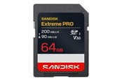 Hukommelseskort - SANDISK Extreme PRO SD - 200MB/s - 64GB - SDSDXXU-064G-GSCIN