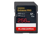 Hukommelseskort - SANDISK Extreme PRO SD - 250MB/s - 256GB - SDSDXXJ-256G-GSCIN