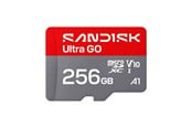 Hukommelseskort - SANDISK Ultra GO microSD - 190MB/s - 256GB - SDSQUGN-256G-GN6MN