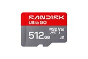 Hukommelseskort - SANDISK Ultra GO microSD - 190MB/s - 512GB - SDSQUGN-512G-GN6MN