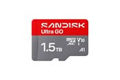 Hukommelseskort - SANDISK Ultra GO microSD - 190MB/s - 1.5 TB - SDSQUGN-1T50-GN6MN