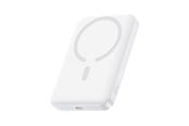 Powerbank - Baseus EnerFill FM11 Ultra-Mini 10000mAh 22.5W MagSafe Compatible Power Bank with Simple USB-C 20V/3A 30cm Cable - White Powerbank - Hvid - 10000 mAh - P1008210E213-00