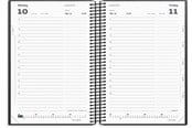 Kalender - Mayland Studie Stor dagkalender sort genbrugskarton 2026/2027 - 27805000