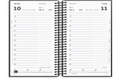 Kalender - Mayland Studie Mini dagkalender sort genbrugskarton 2026/2027 - 27802600