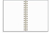 Blokke, Formularer & Notesbøger - Burde Notebook dotted A5 Flowery - 92772500