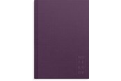 Blokke, Formularer & Notesbøger - Burde Notebook Textile plum blank A5 - 92772400