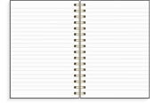 Blokke, Formularer & Notesbøger - Burde Notebook A5 Dark Bloom - 92771400