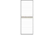 Blokke, Formularer & Notesbøger - Burde Notebook lined A6 black - 92767400