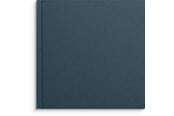 Blokke, Formularer & Notesbøger - Burde Memorybog Textile unlined dark blue - 92767000