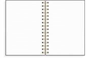 Blokke, Formularer & Notesbøger - Burde Notebook dotted A5 Black - 92766500