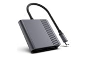 USB hub - Gembird 2-Port USB-C USB hub - 2 ports - Grå - A-CM-HDMIFDPF-01