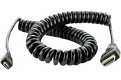 Skærmkabel - Atomos Coiled -Micro to Full HDMI 50cm - ATOMCAB014