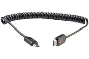 Skærmkabel - Atomos HDMI 4K60p Mini to Full 40cm die cast connector (80cm Extended) - ATOM4K60C4