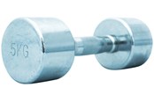 Sport & Fitness - TITAN LIFE PRO Chrome Dumbbell 5 kg - 400-800722