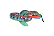 Plys - Wild Republic Plush Toy Snakes 137 cm Green Blue Red - 23526