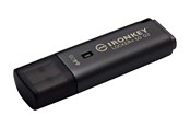 USB Stick - Kingston IronKey Locker+ 50 G2 - Sort - 64GB - USB Stick - IKLP50G2/64GB